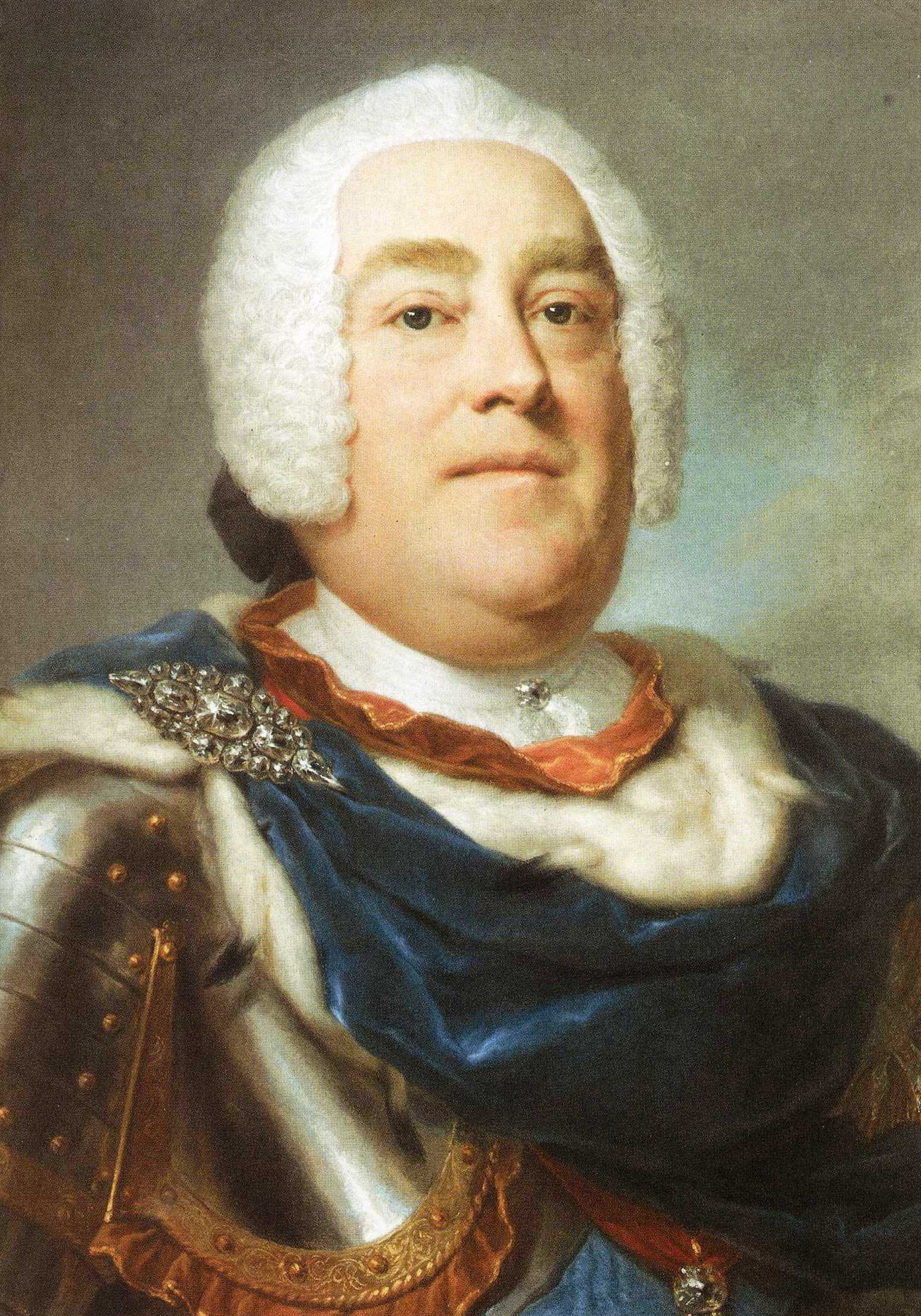 Auguste III le Saxon - Anton Raphael Mengs - Alpha Reproduction