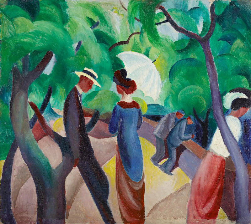 Paseo - August Macke