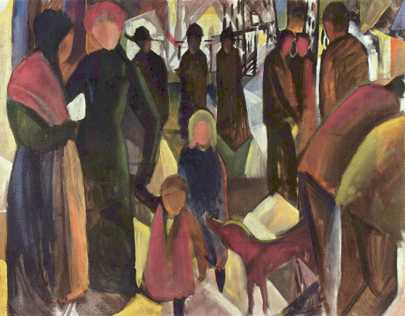 Adiós - August Macke