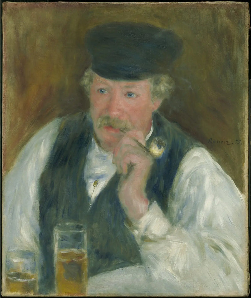 Retrato del Sr. Fournaise - Pierre-Auguste Renoir