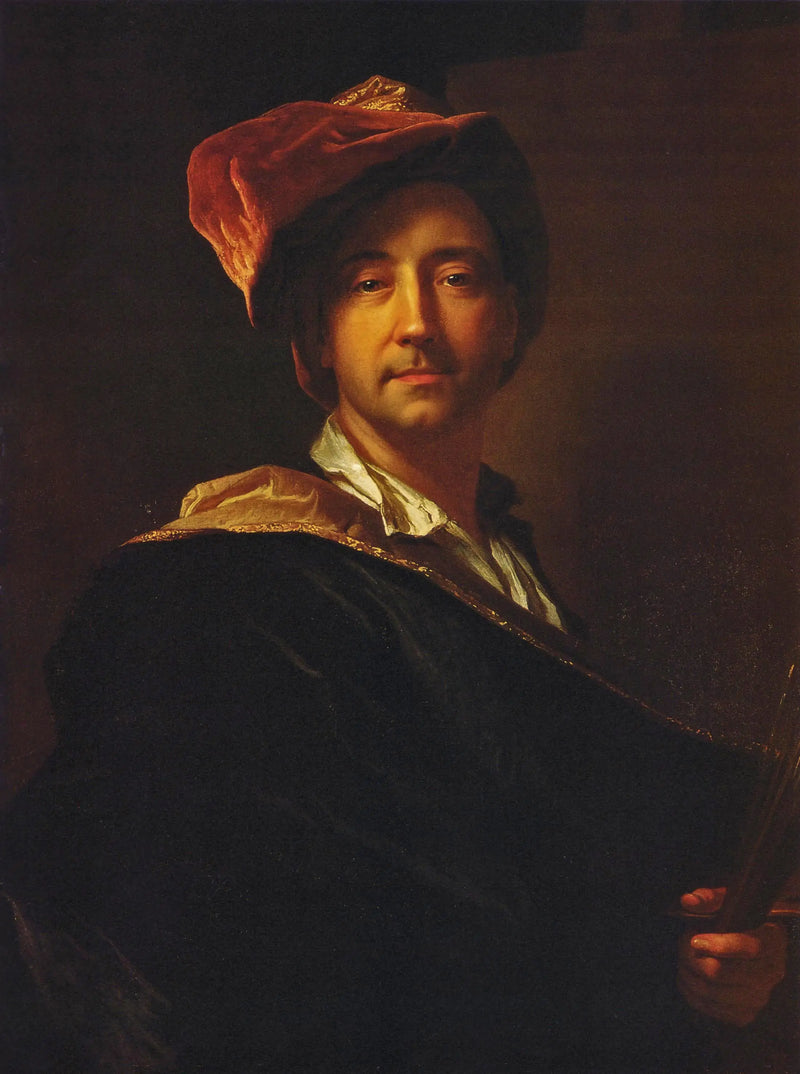 Autorretrato con turbante - Hyacinthe Rigaud