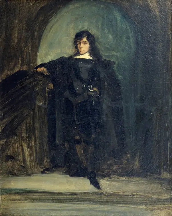 retrato del artista - Eugène Delacroix