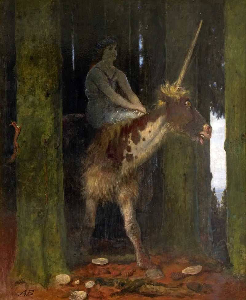 El silencio del bosque - Arnold Böcklin