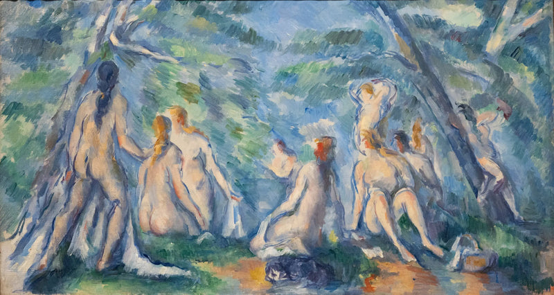 Bañistas - Paul Cézanne