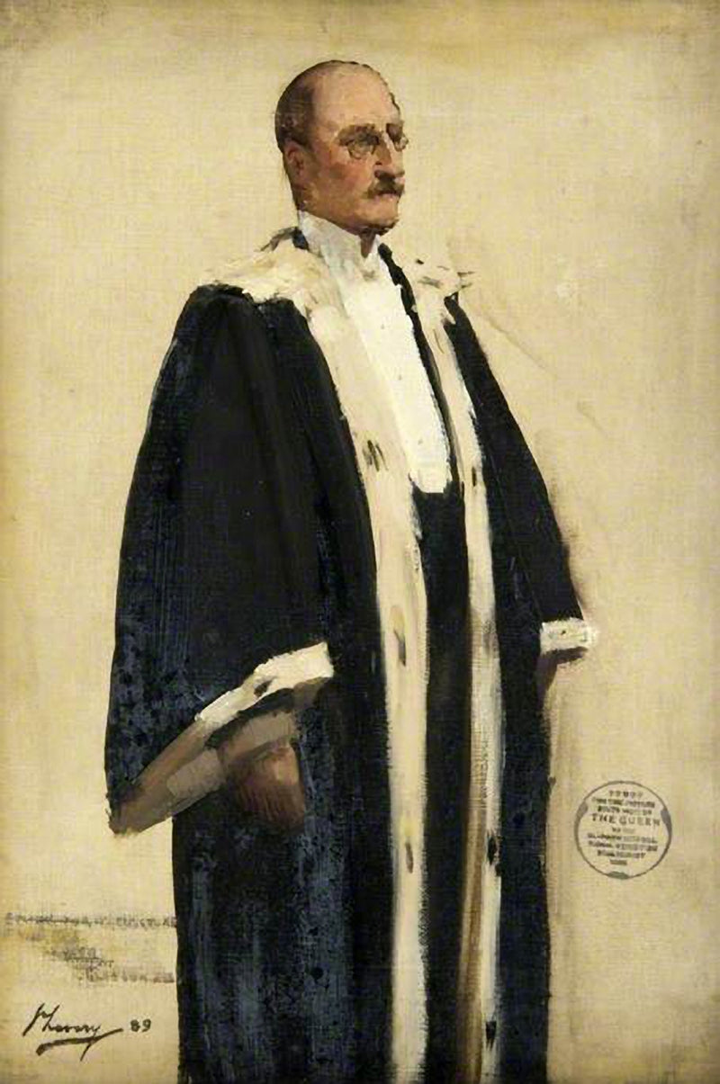 Bailie Simons (boceto) - John Lavery