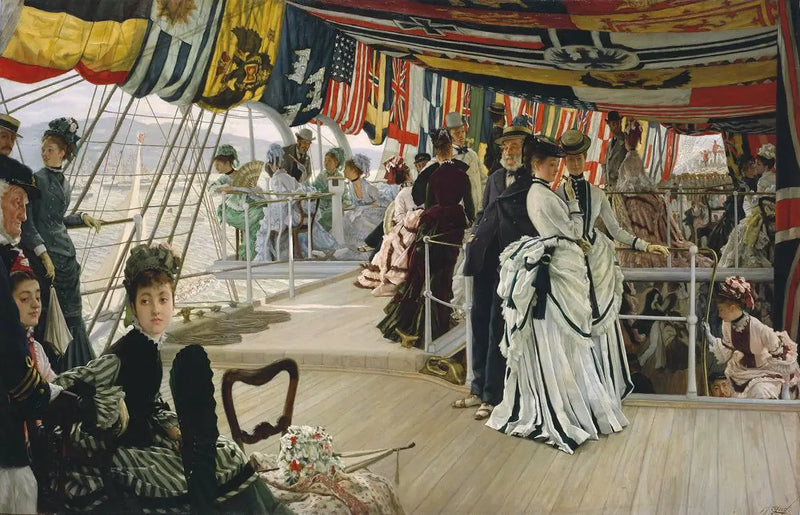 La fiesta a bordo - James Tissot