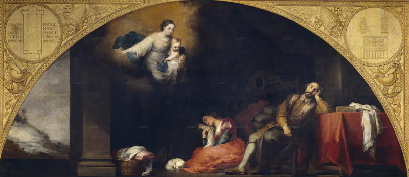El sueño del patricio - Bartolomé Esteban Murillo