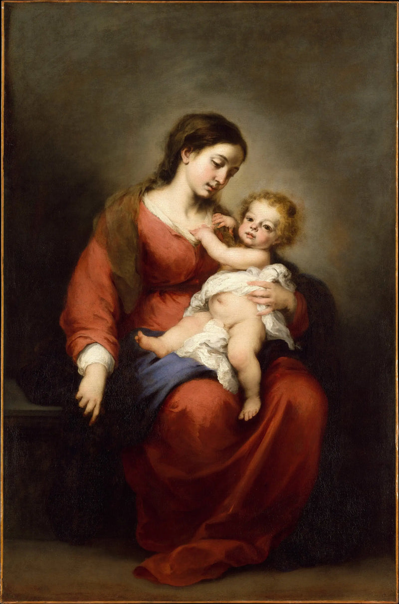 Virgen con el Niño - Bartolomé Esteban Murillo