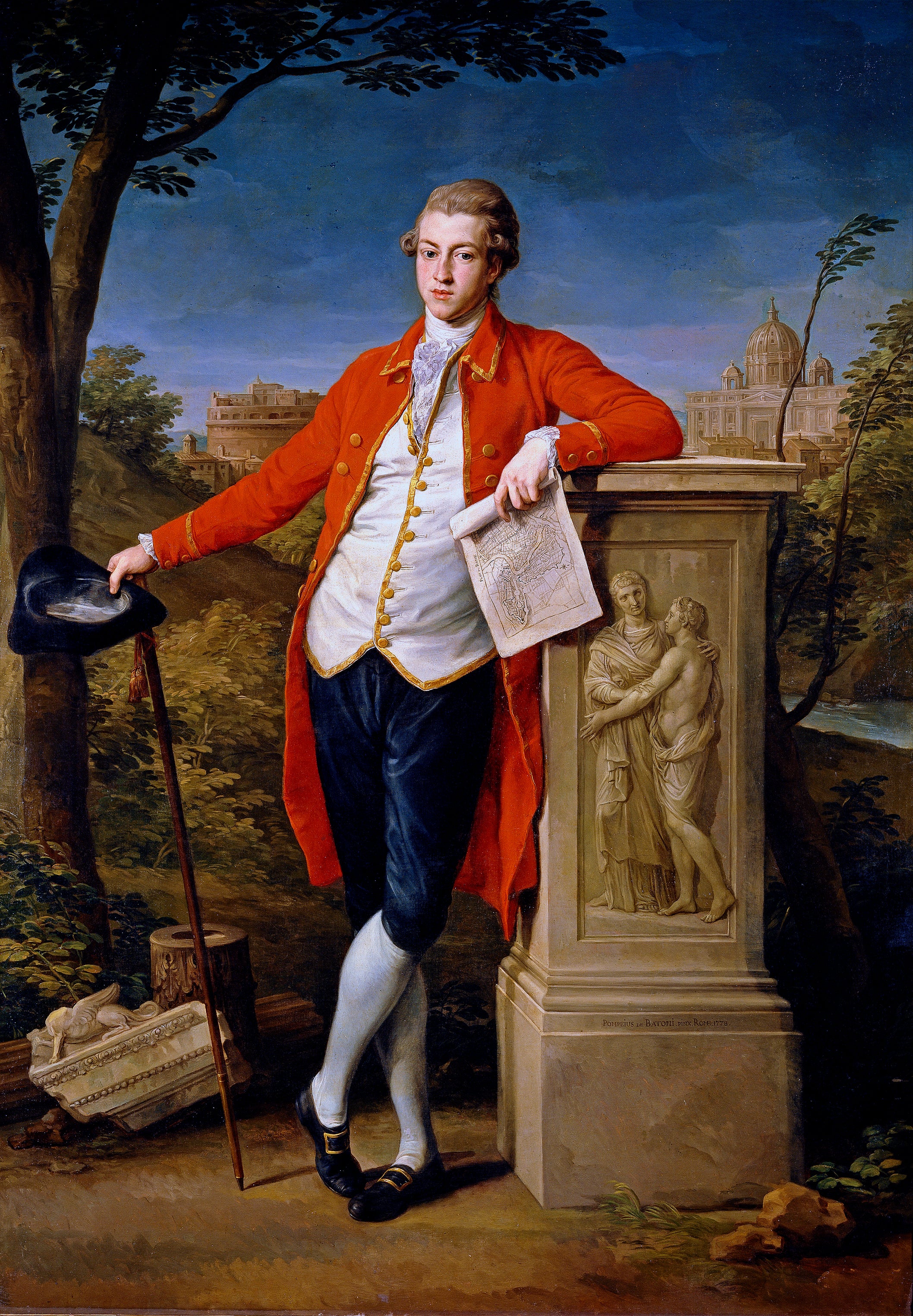 Francis Basset Ier baron de Dunstanville - Pompeo Batoni - Alpha Reproduction