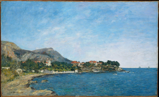 🌅 Beaulieu – La Bahía de las Hormigas – Eugène Boudin (1892)