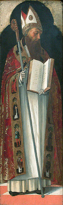 Saint Augustin - Giovanni Bellini - Alpha Reproduction