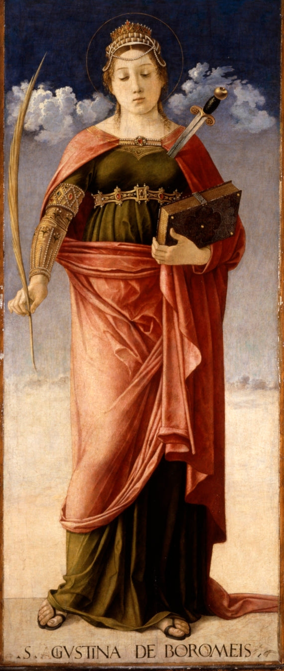 Santa Justina Borromea - Giovanni Bellini