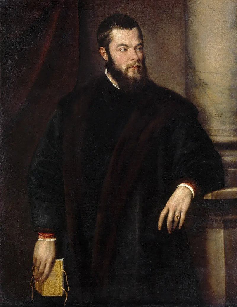 retrato de hombre - Titian