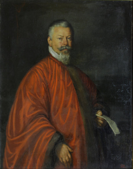 Portrait de Nikola Kuchi - Bernardo Strozzi