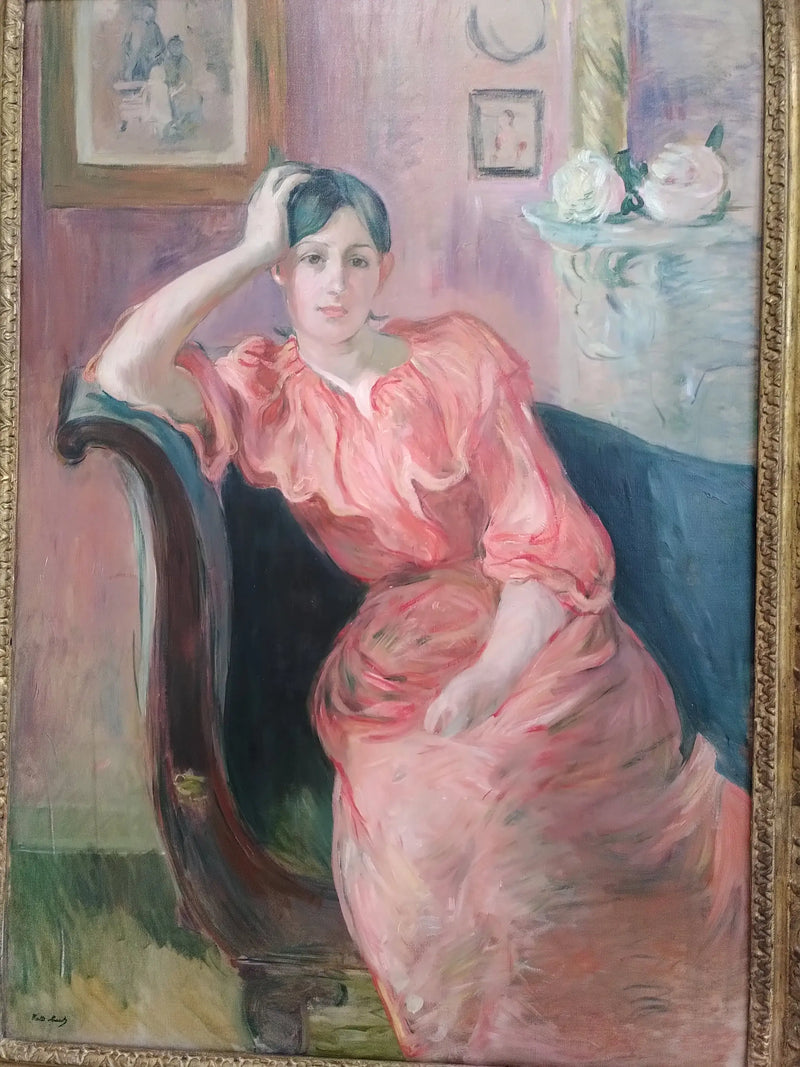 Retrato de Jeanne Pontillon - Berthe Morisot