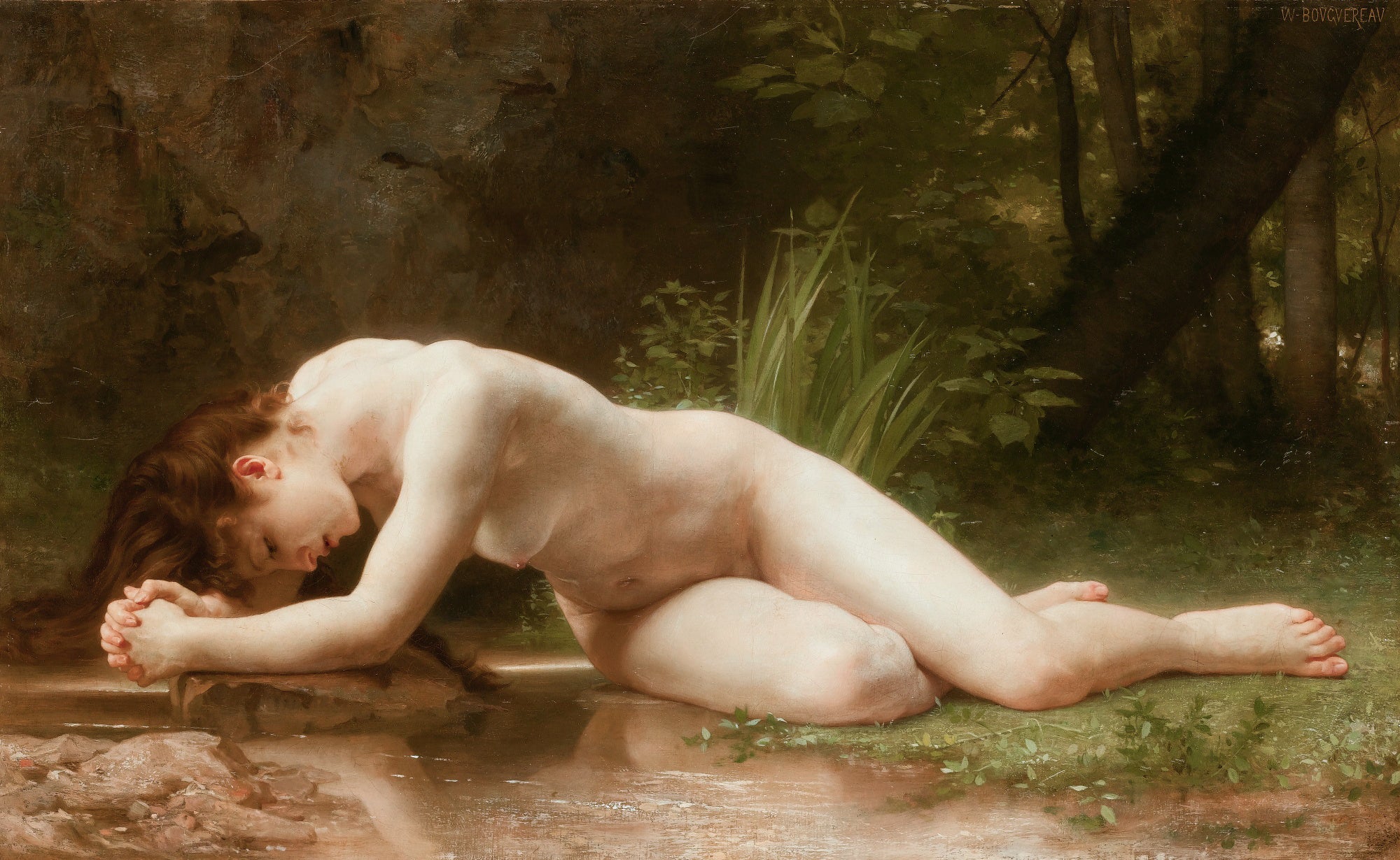 Reproduction du tableau « Byblis - Bouguereau » par Alpha Reproduction en peinture à l’huile