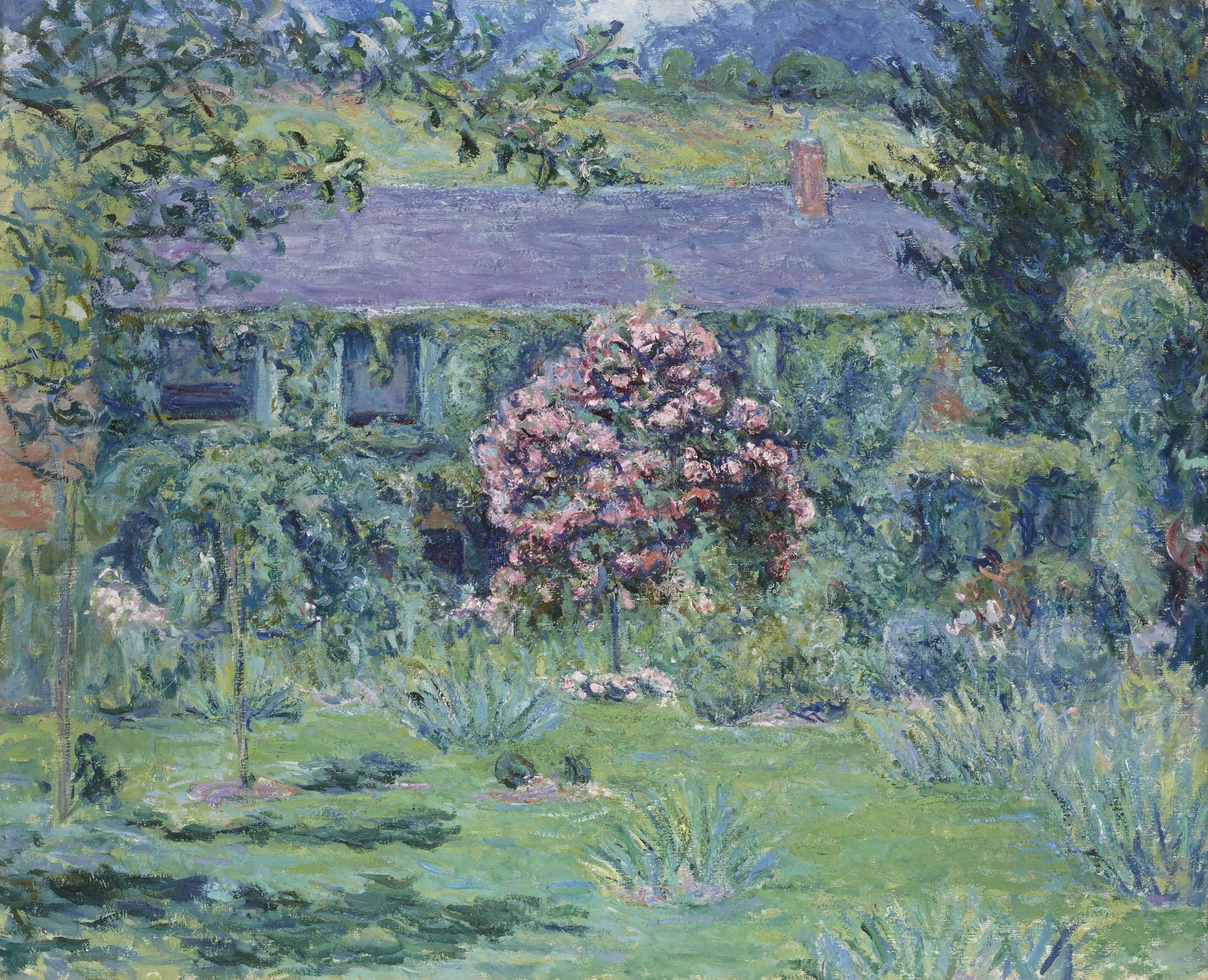 La maison de Monet à Giverny - Blanche Hoschedé Monet - Alpha Reproduction
