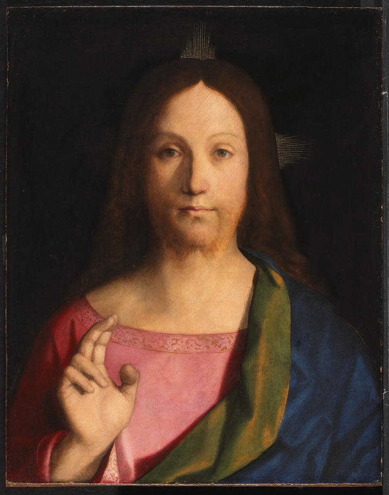 La cabeza de Cristo - Giovanni Bellini