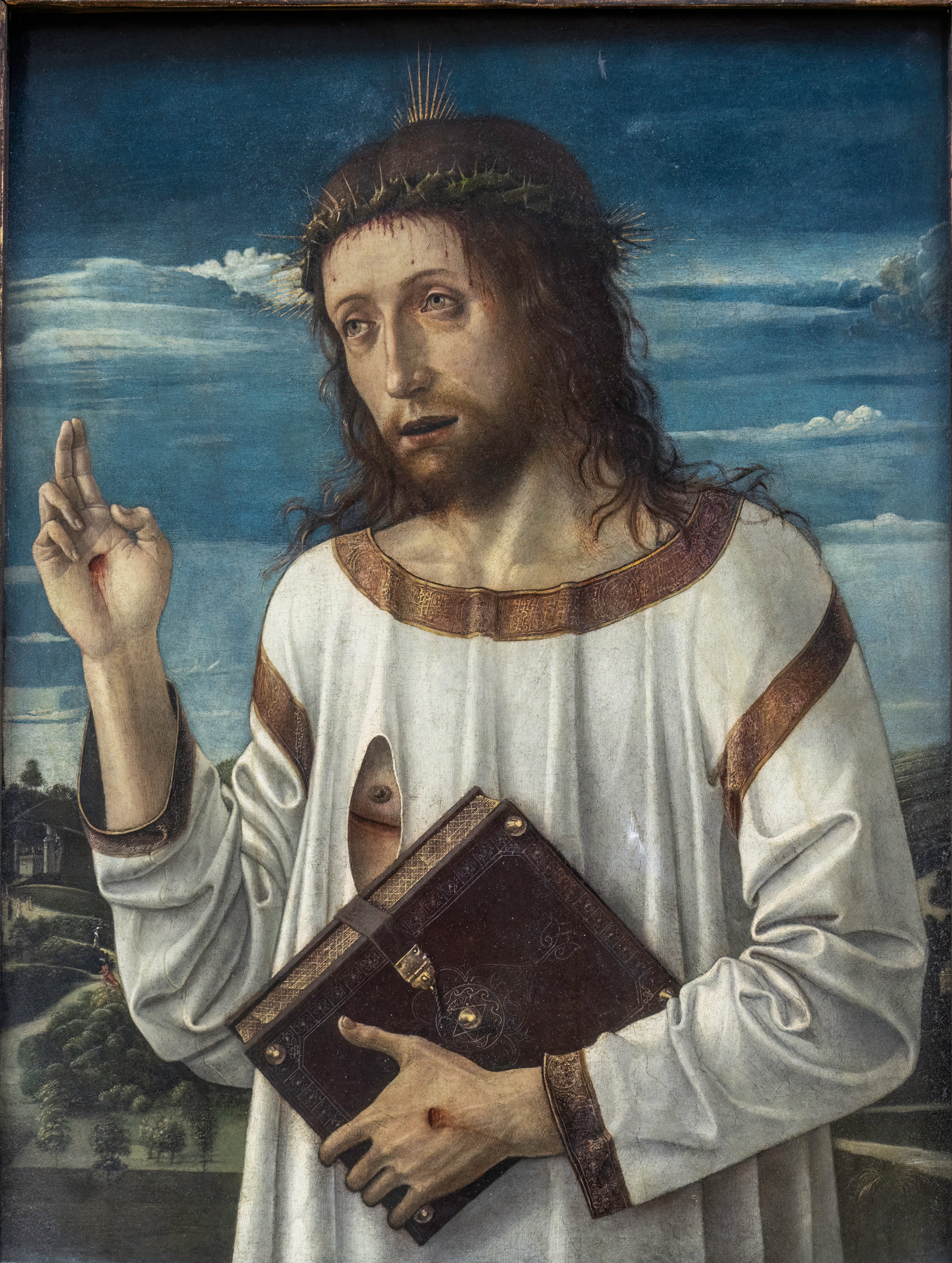 Le Christ bénissant - Giovanni Bellini - Alpha Reproduction
