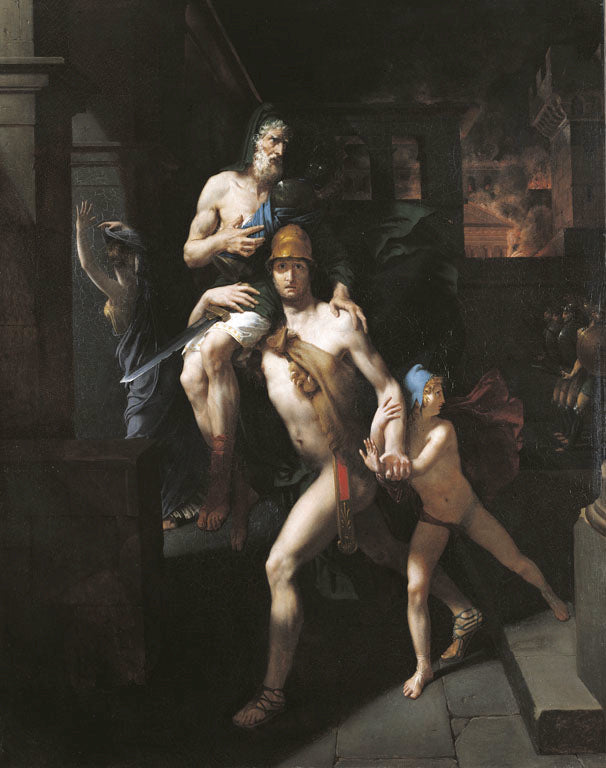 Enée portant son père Anchise - Merry-Joseph Blondel