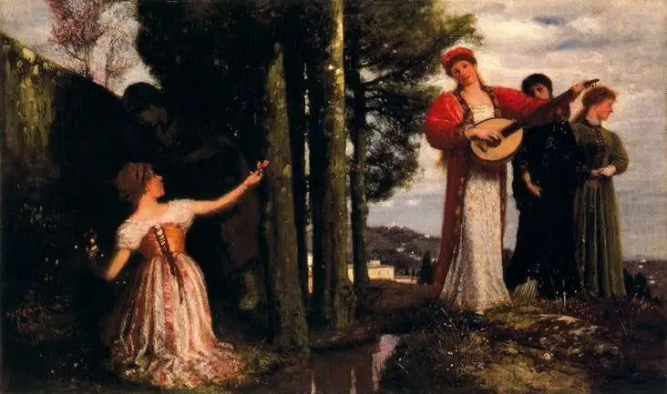 ¡Ve todo recto hacia las llanuras - Arnold Böcklin