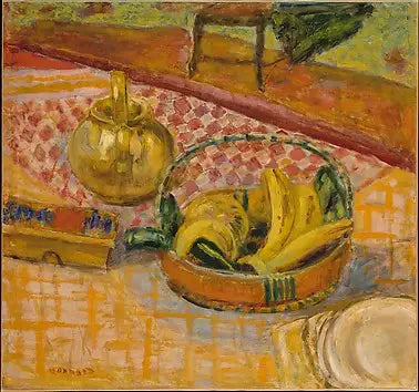 Cesta de plátanos - Pierre Bonnard