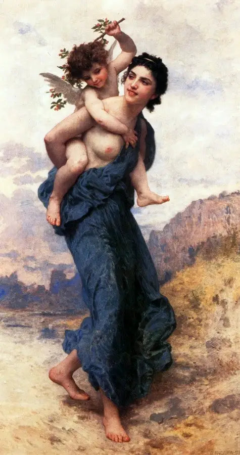 Venus y Cupido. - Bouguereau