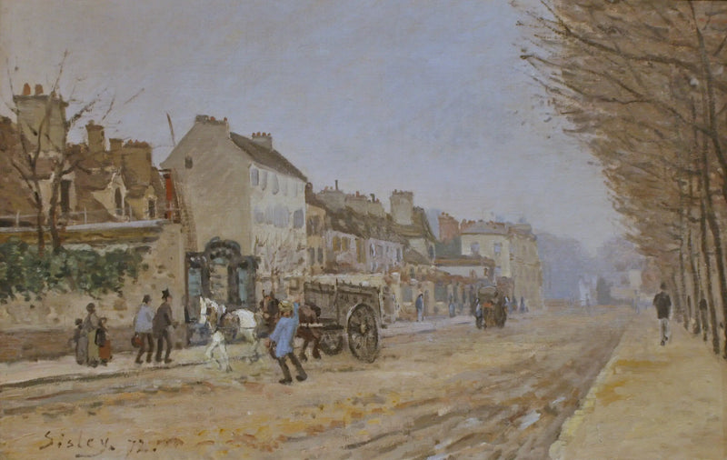Boulevard Héloïse, Argenteuil - Alfred Sisley