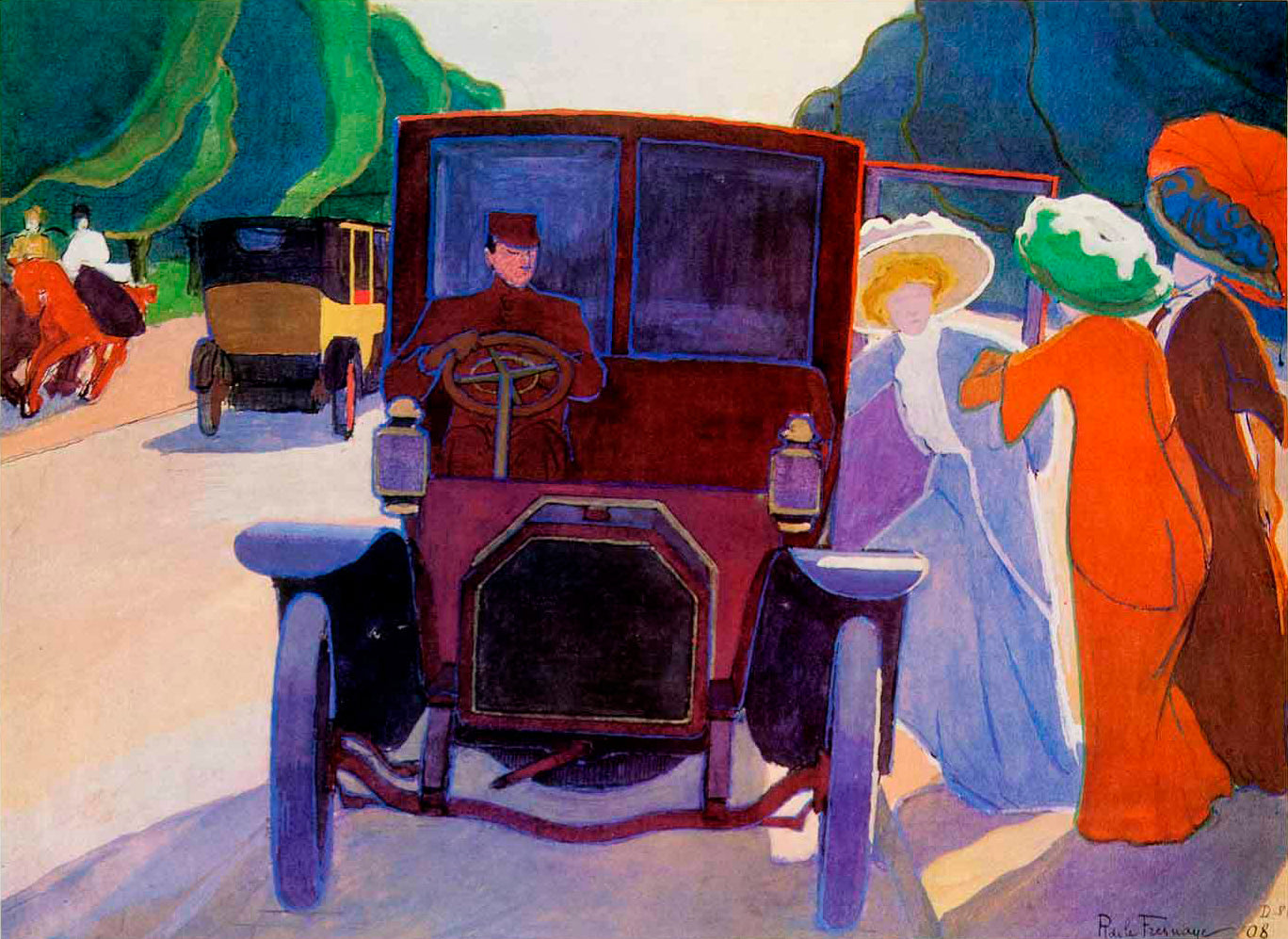 L'Allée des Acacias, au bois de Boulogne - Roger de La Fresnaye