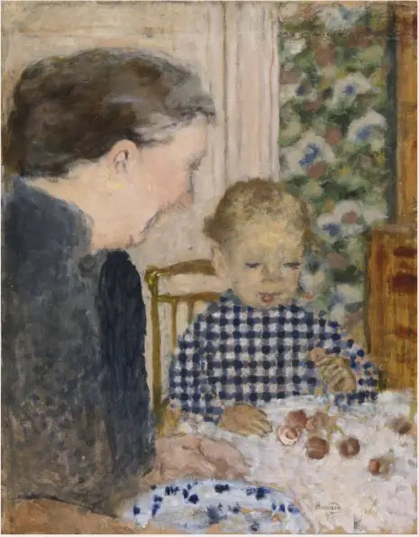 Niño comiendo cerezas - Pierre Bonnard