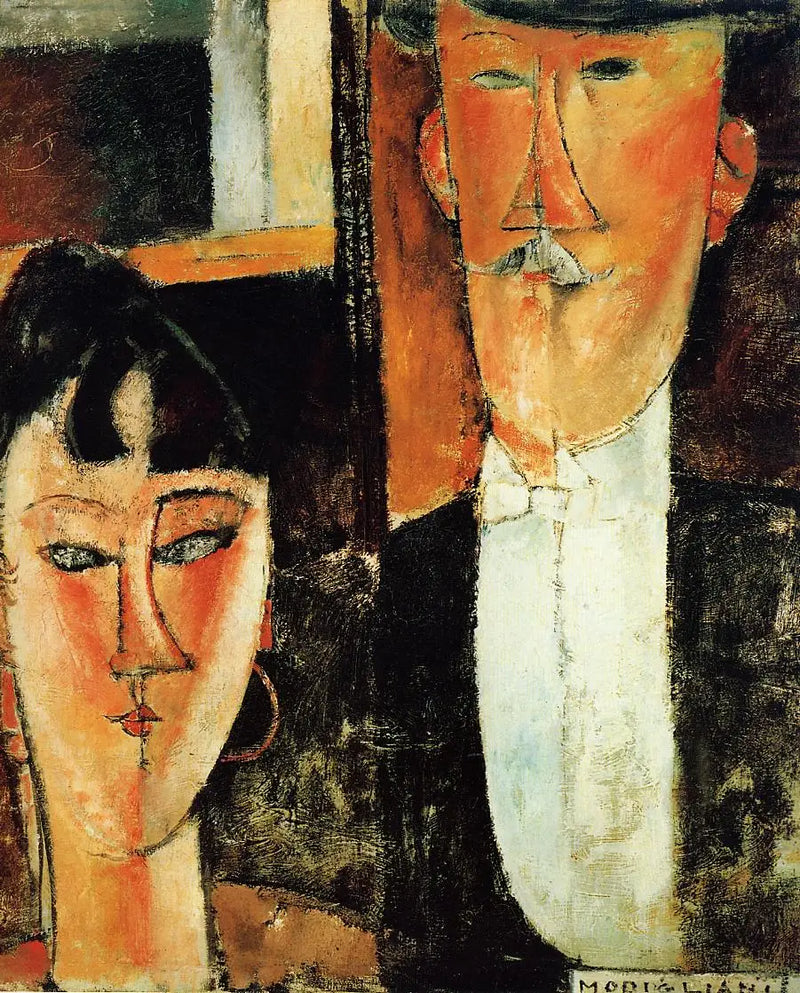 Los Novios - Amedeo Modigliani