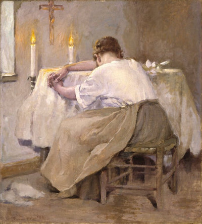 Son premier-né - Robert Lewis Reid - Alpha Reproduction