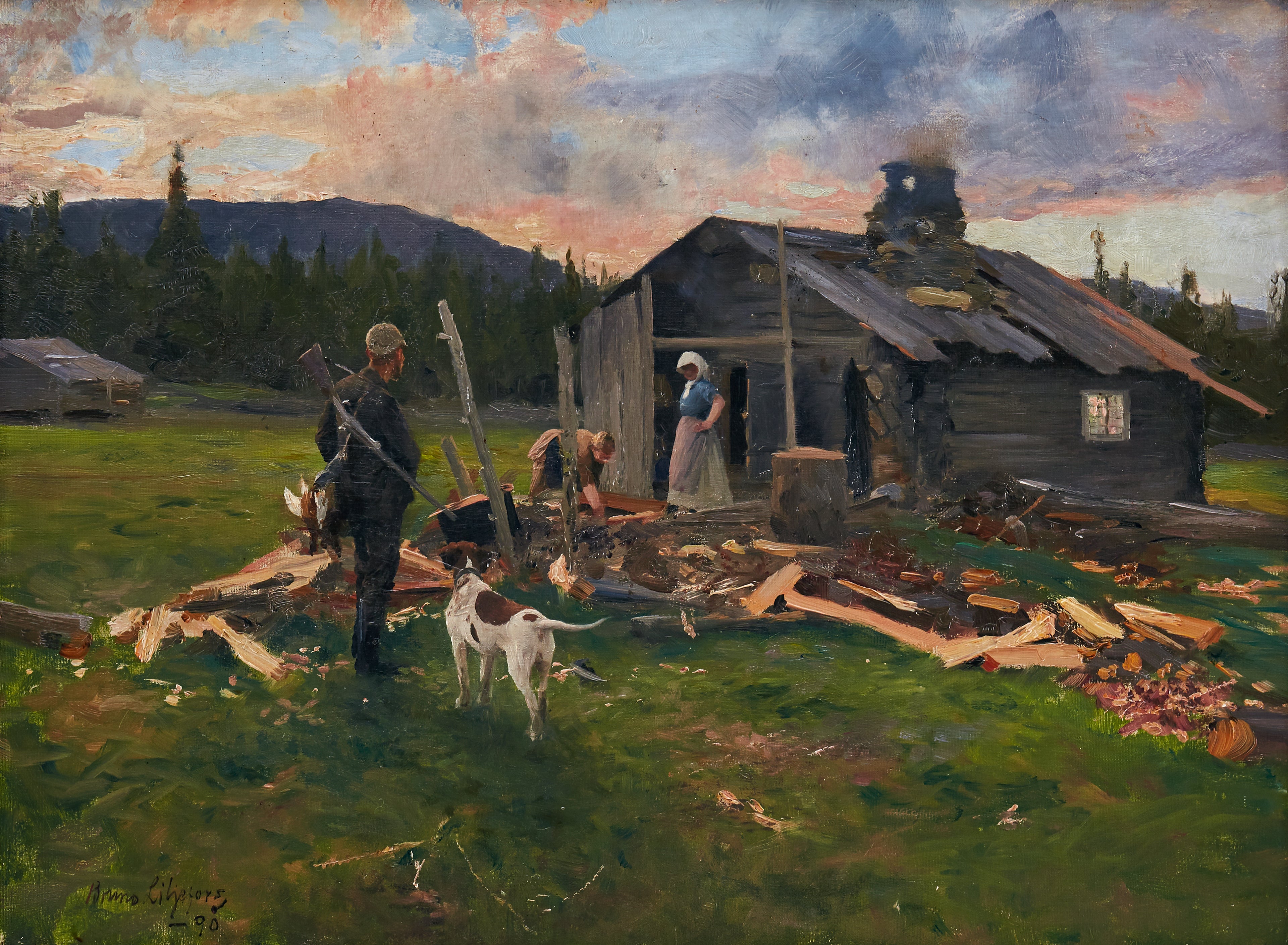 Cazador - Bruno Liljefors