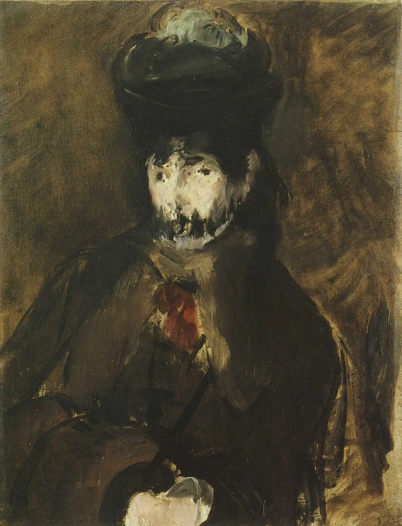 Berthe Morisot con la sombrilla - Édouard Manet