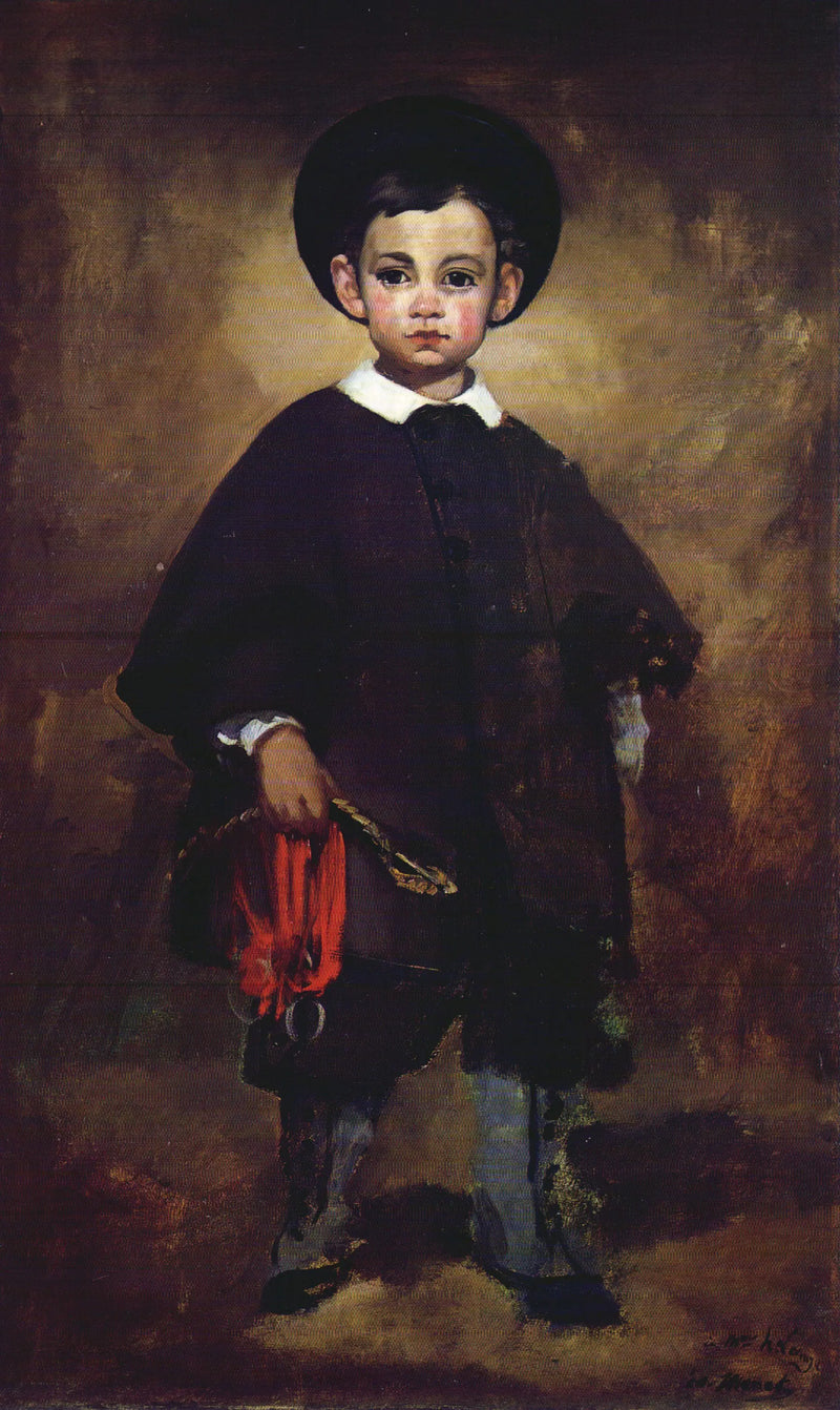 El Pequeño Lange - Édouard Manet