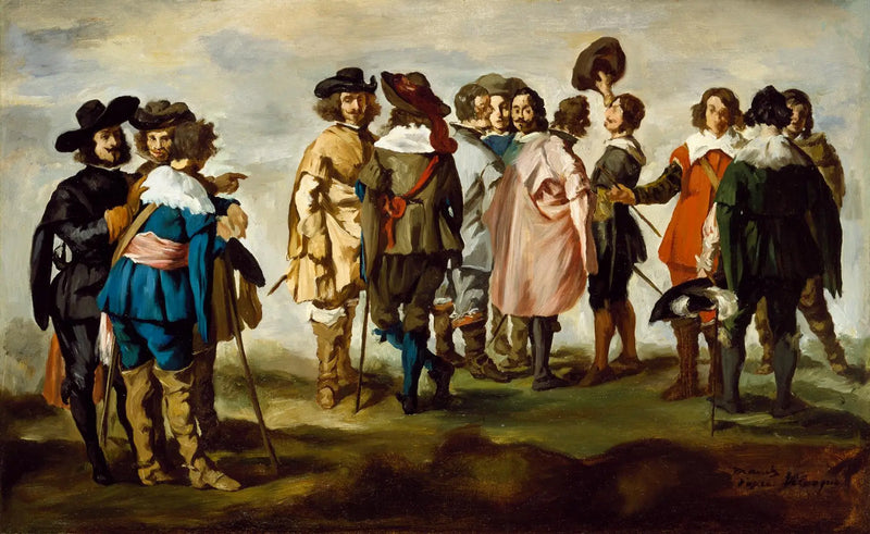 Los Pequeños Caballeros - Édouard Manet