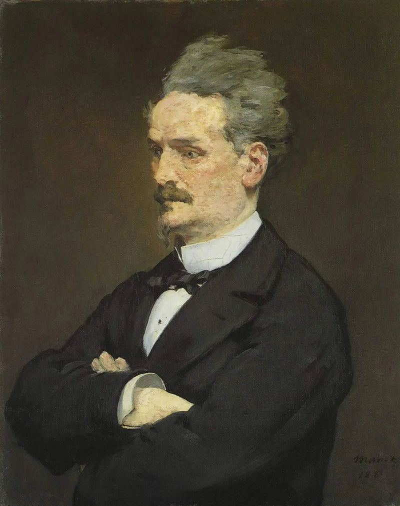 Retrato de Henri Rochefort - Édouard Manet