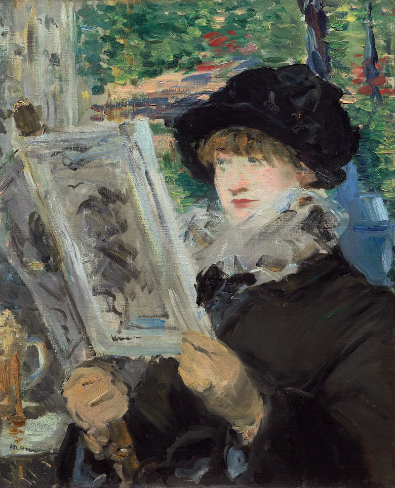 Lectura del ilustrado - Édouard Manet