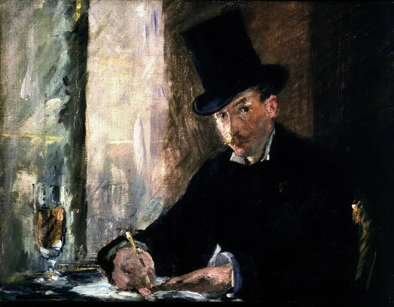 En Tortoni - Édouard Manet
