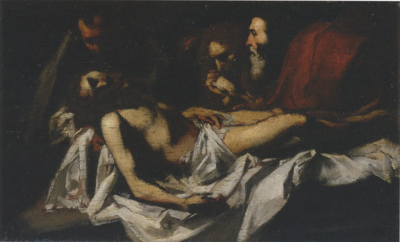 La colocación en el sepulcro (según Ribera) - Édouard Manet