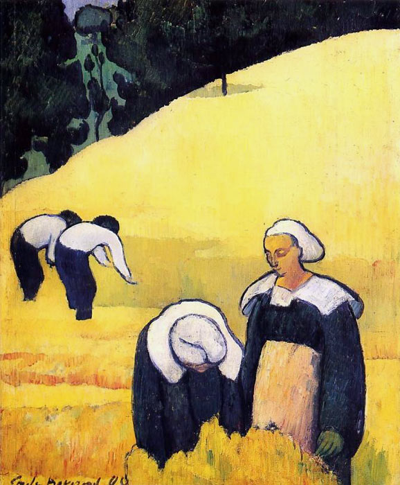 La Cosecha - Émile Bernard
