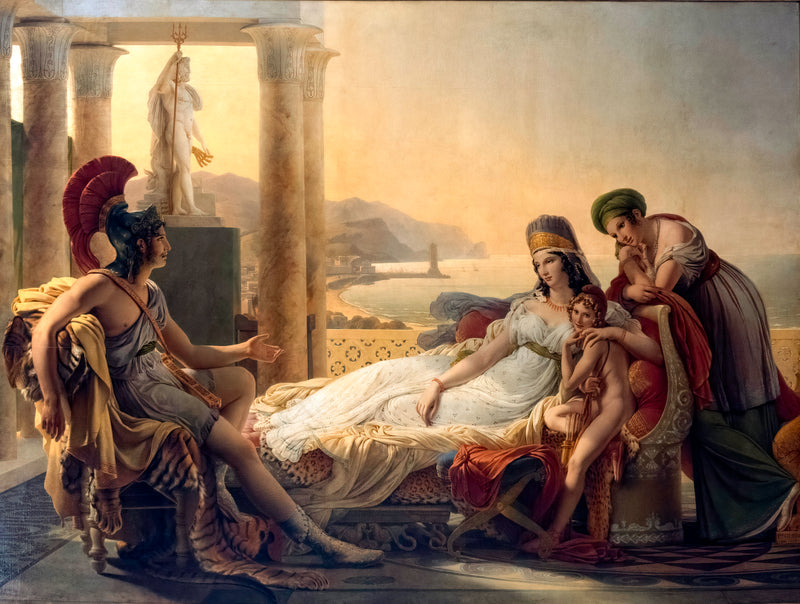 Énée racontant à Didon les malheurs de la ville de Troie - Pierre-Narcisse Guérin