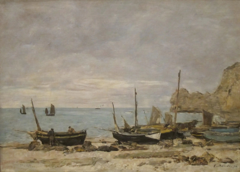 Étretat - Eugène Boudin
