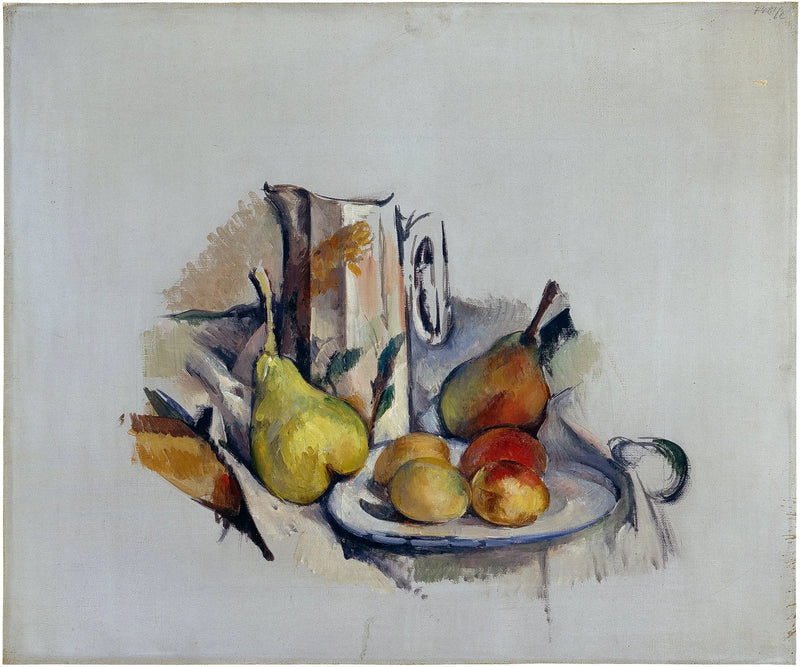 Bodegón con jarra - Paul Cézanne