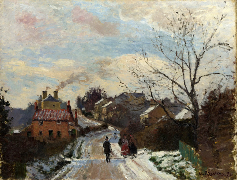 Fox Hill, Upper Norwood - Camille Pissarro