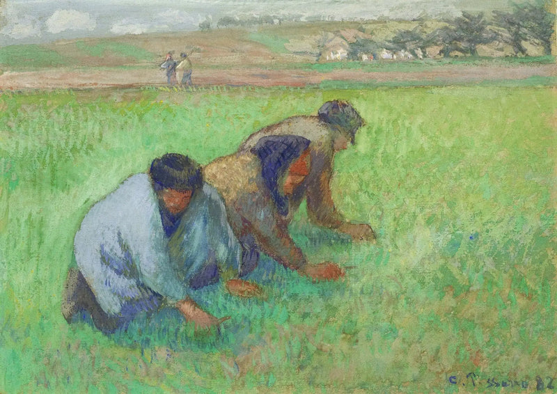 Los Sarclers - Camille Pissarro