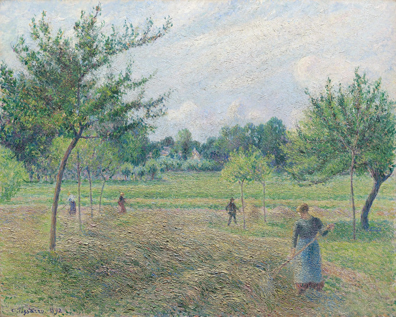 Heno en Éragny - Camille Pissarro