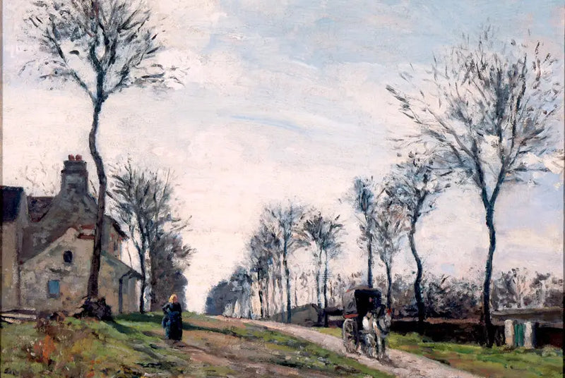 La ruta de Marly - Camille Pissarro
