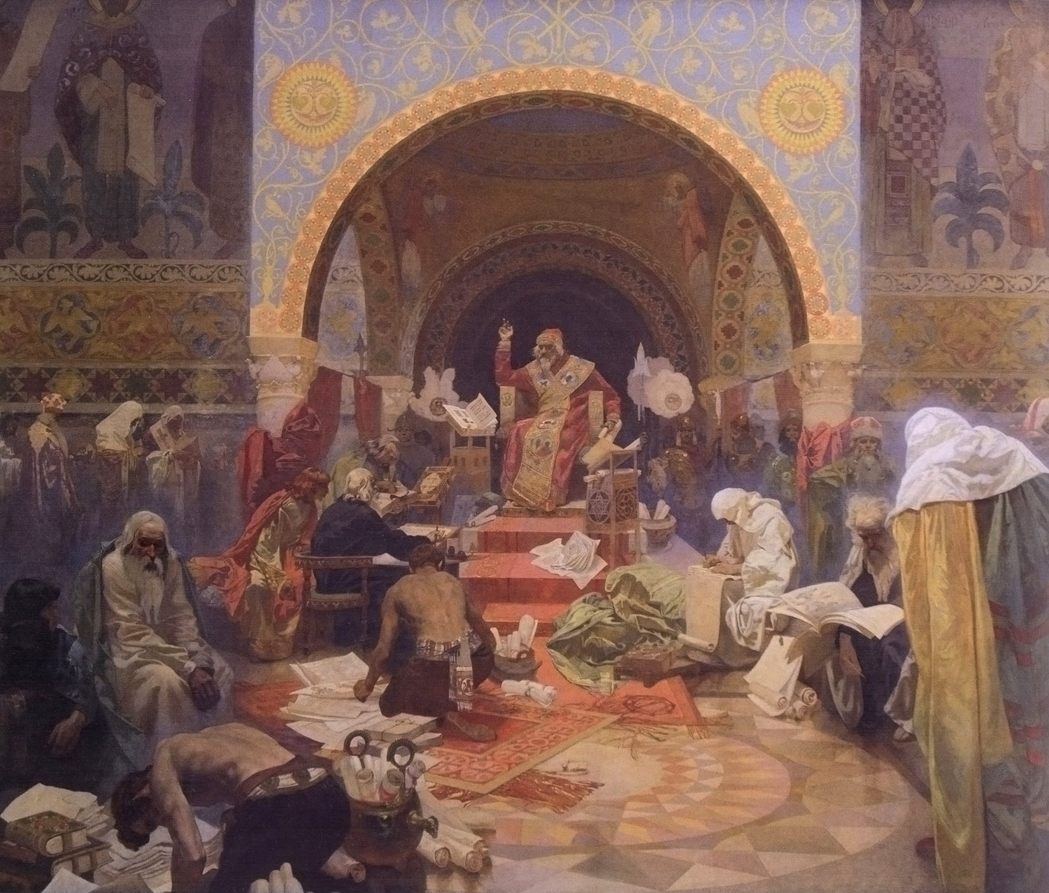 Siméon tsar des Bulgares - Alphonse Mucha - Alpha Reproduction