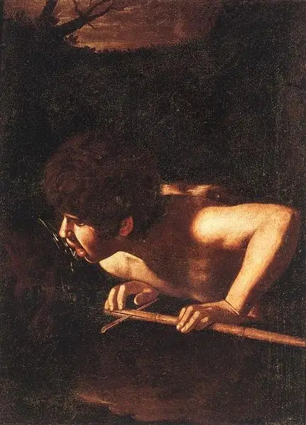 San Juan Bautista en la fuente - Caravaggio